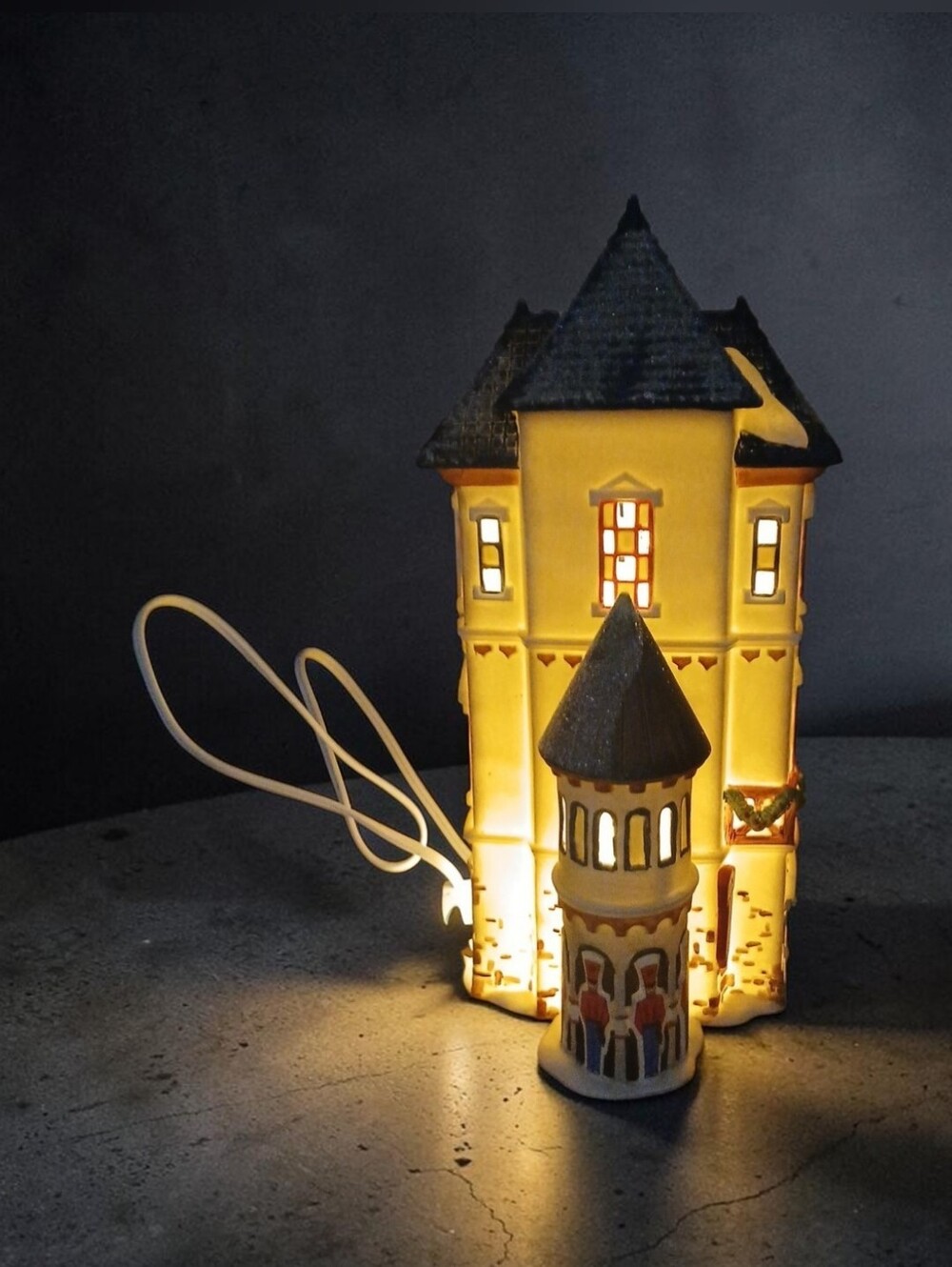 Dept. 56 Lighted Ceramic Village "Tin Soldier Shop" - Picture 3 of 11